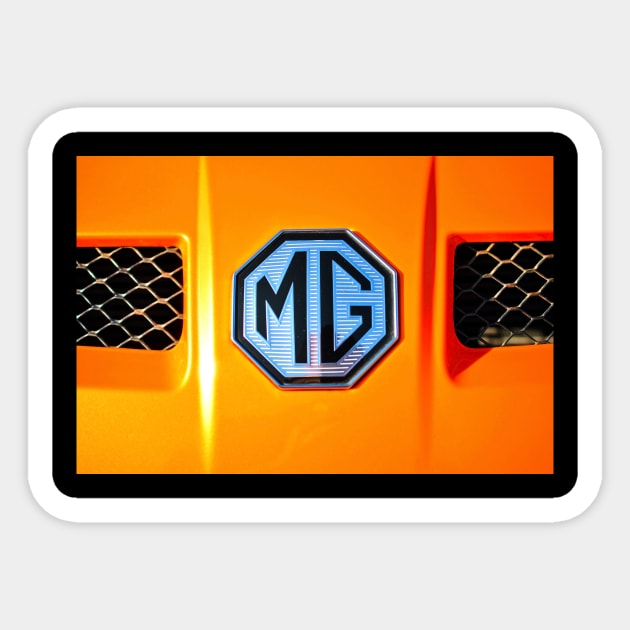 MG Sports Motor Car Sticker by Andy Evans Photos